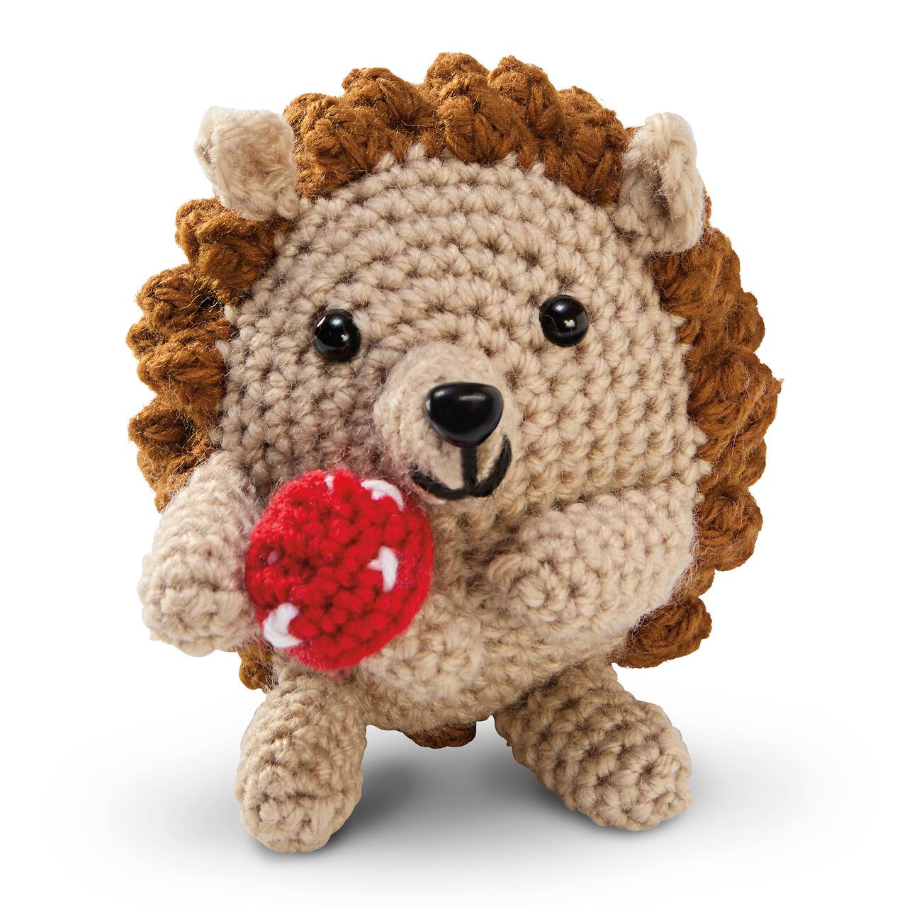 6 Pack: Intermediate Hedgehog Amigurumi Crochet Kit by Loops & Threads®